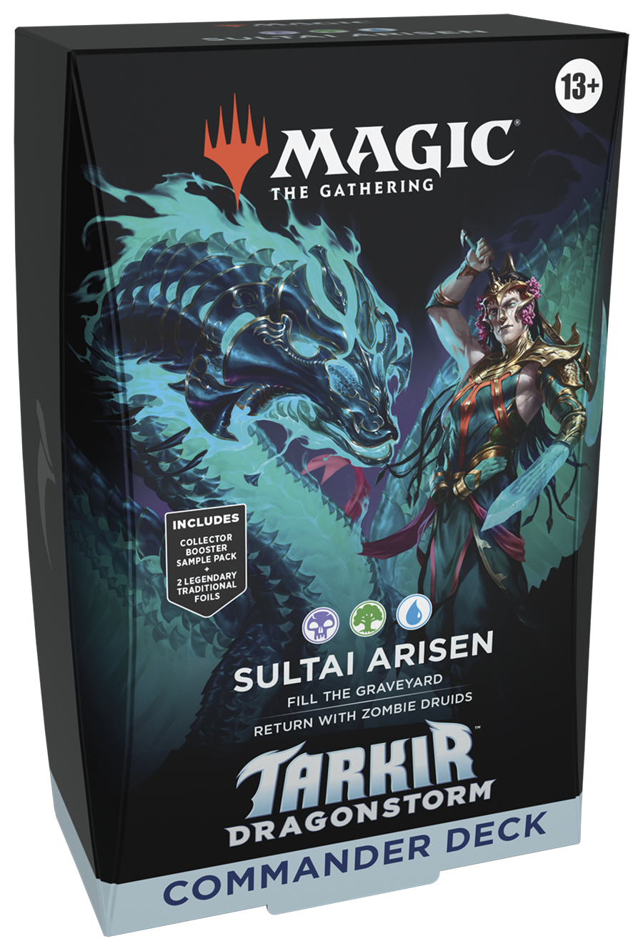 Magic: The Gathering Tarkir: Dragonstorm Commander Deck Sultai Arisen | Cards and Coasters CA