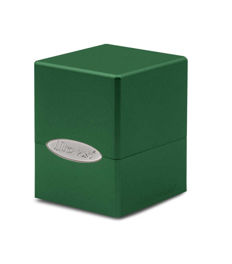 Satin Cube: Forest Green | Cards and Coasters CA