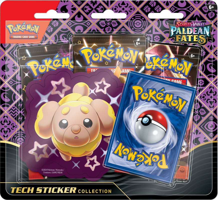 Pokemon: Paldean Fates Sticker Collection | Cards and Coasters CA
