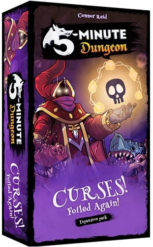 5 Minute Dungeon: Curses Foiled Again! (Expansion) | Cards and Coasters CA