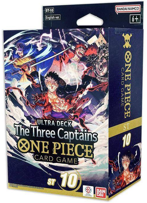 One piece: Ultra Deck the Three Captains | Cards and Coasters CA