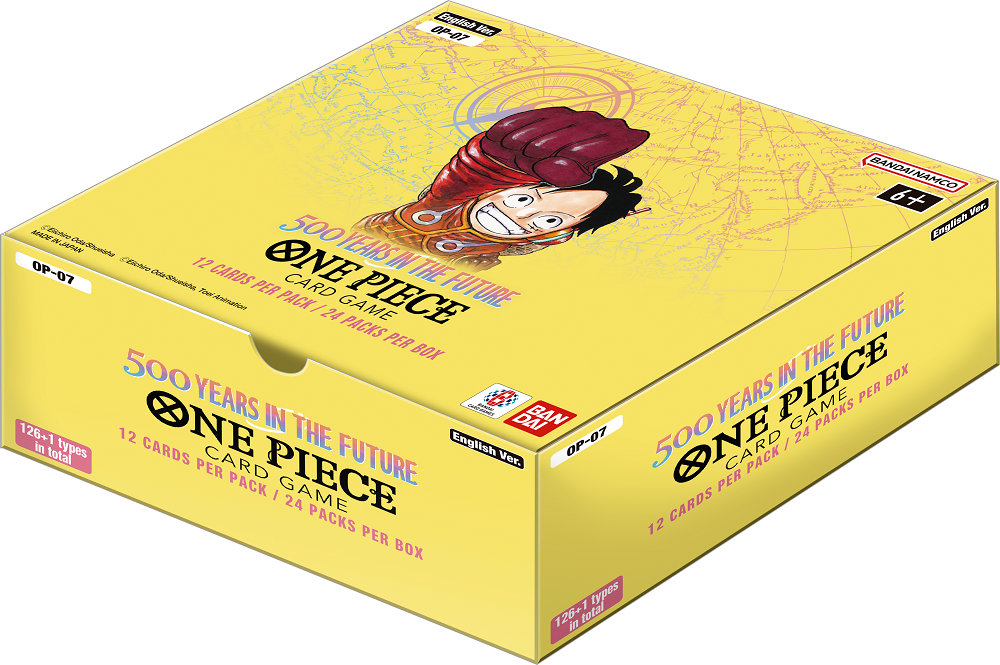 One Piece - 500 years in the future - full booster box English | Cards and Coasters CA