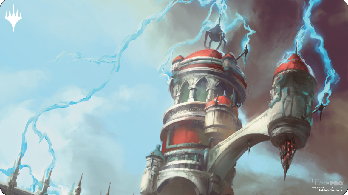 Playmat MTG: Steam vents | Cards and Coasters CA