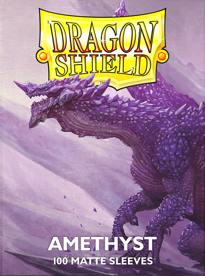 Dragon Shield Matte 100 Count - Amethyst | Cards and Coasters CA