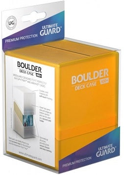 Ultimate Guard Boulder Amber 100+ (yellow) | Cards and Coasters CA