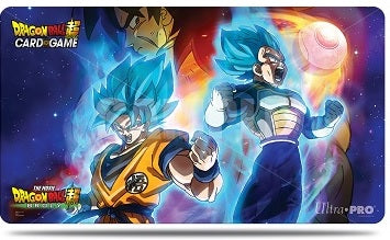 UltraPro Dragon Ball super Playmat - Goku, Vegeta and Broly | Cards and Coasters CA