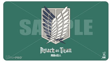 UltraPro - Playmat  Attack on Titan | Cards and Coasters CA
