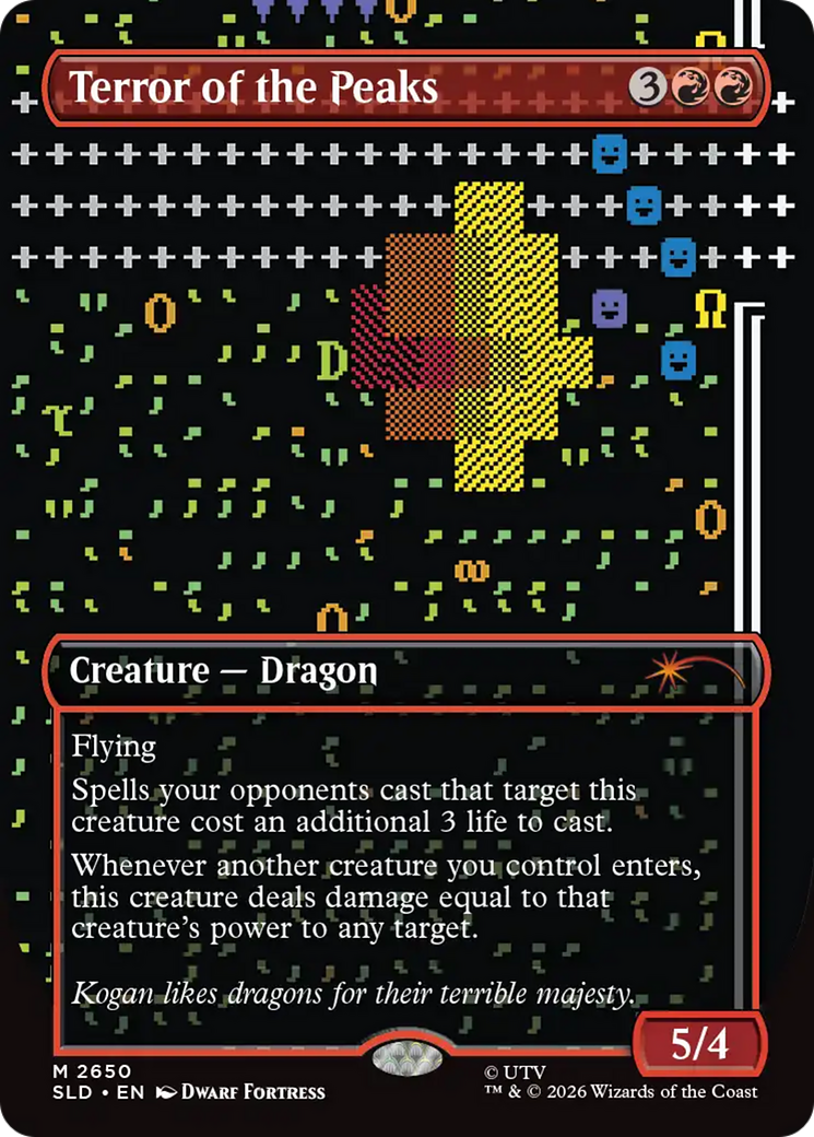 Terror of the Peaks [Secret Lair Drop Series] | Cards and Coasters CA