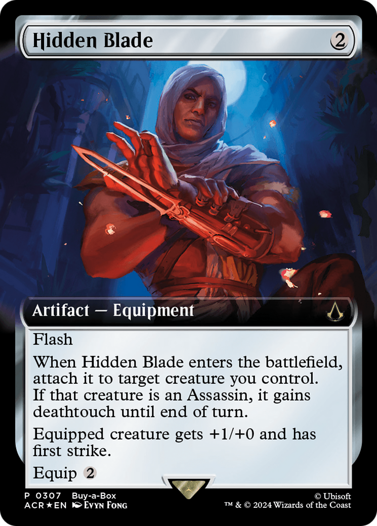 Hidden Blade (Extended Art) [Assassin's Creed Promos] | Cards and Coasters CA