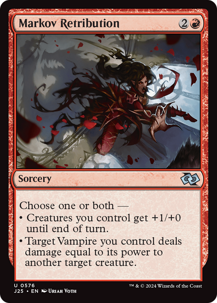 Markov Retribution [Foundations Jumpstart] | Cards and Coasters CA