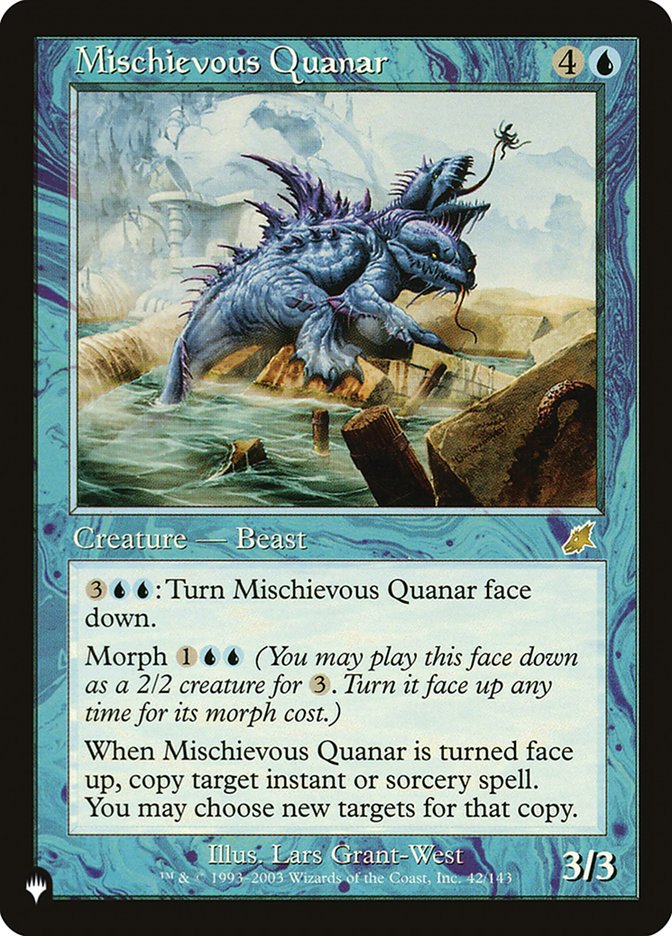 Mischievous Quanar [The List] | Cards and Coasters CA