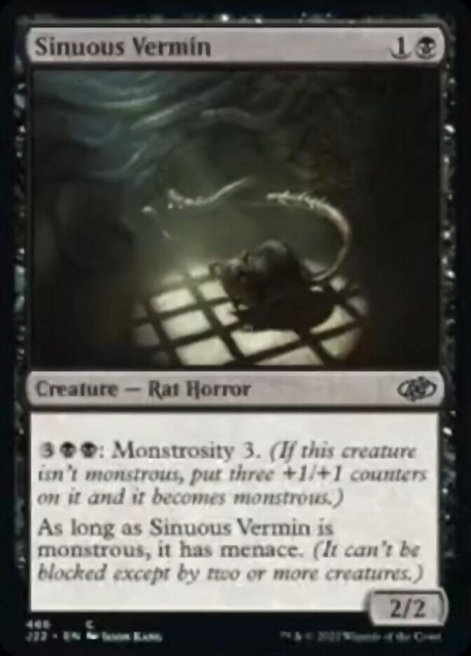 Sinuous Vermin [Jumpstart 2022] | Cards and Coasters CA