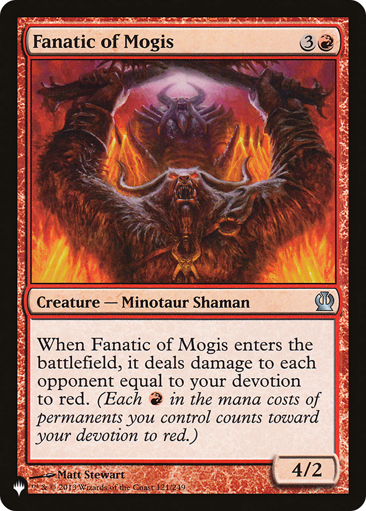 Fanatic of Mogis [The List] | Cards and Coasters CA