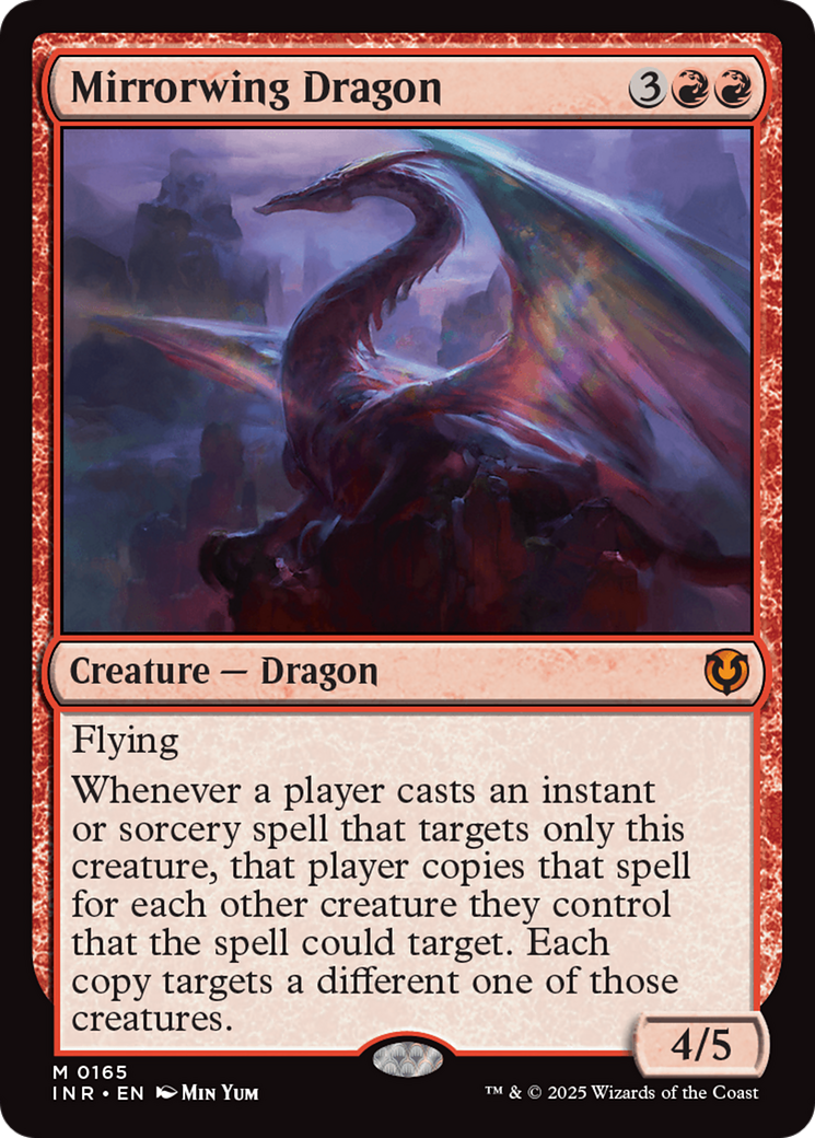 Mirrorwing Dragon [Innistrad Remastered] | Cards and Coasters CA