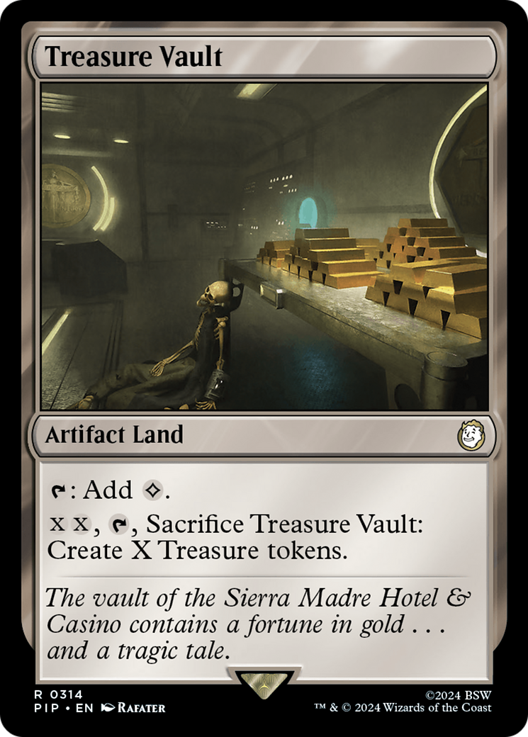 Treasure Vault [Fallout] | Cards and Coasters CA