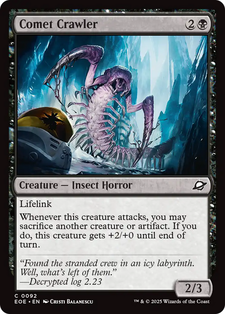 Comet Crawler [Edge of Eternities] | Cards and Coasters CA