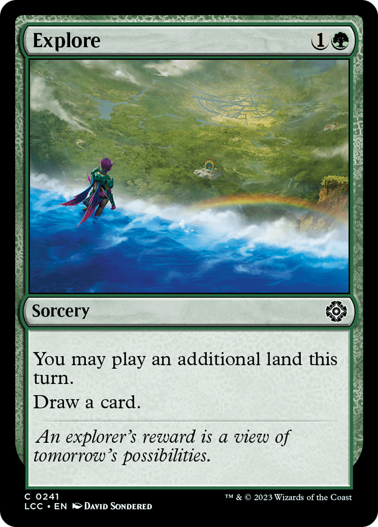 Explore [The Lost Caverns of Ixalan Commander] | Cards and Coasters CA