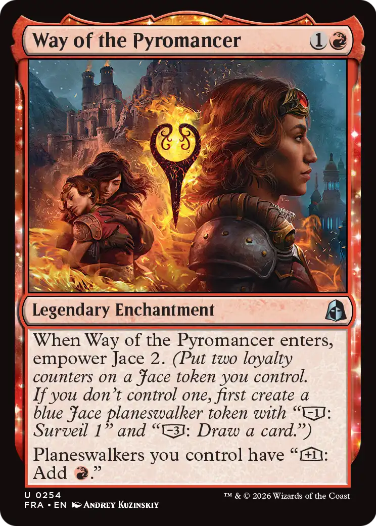Way of the Pyromancer [Reality Fracture] | Cards and Coasters CA