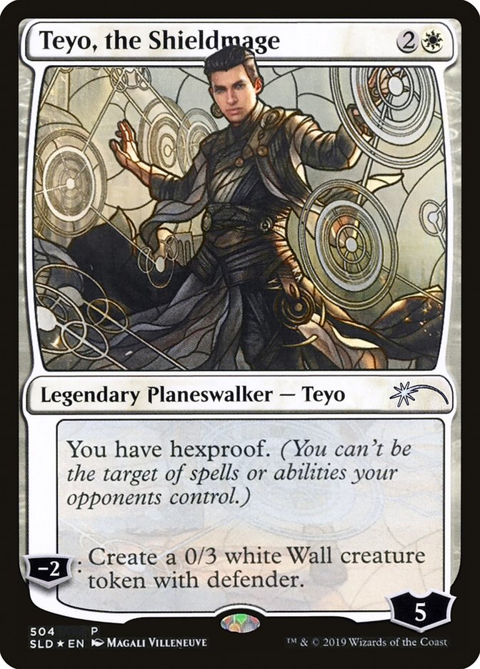 Teyo, the Shieldmage (Stained Glass) [Secret Lair Drop Promos] | Cards and Coasters CA