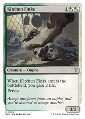 Kitchen Finks (White Border) [Mystery Booster 2] | Cards and Coasters CA