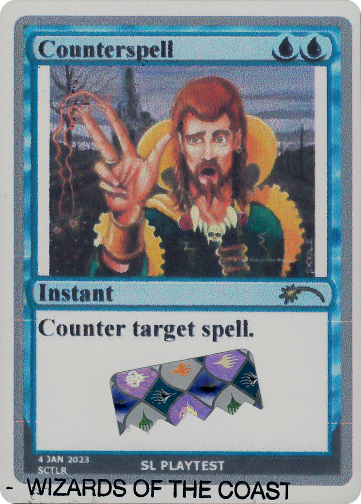 Counterspell (SL PLAYTEST) [Secret Lair Drop Series] | Cards and Coasters CA