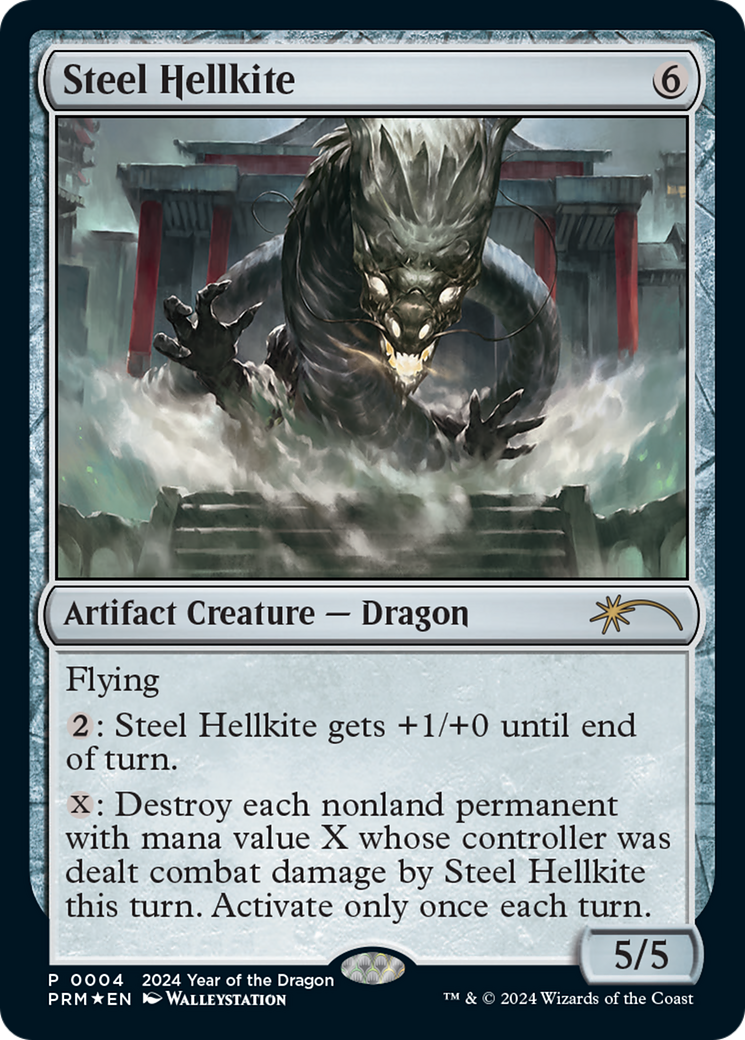 Steel Hellkite [Standard Showdown Promos] | Cards and Coasters CA