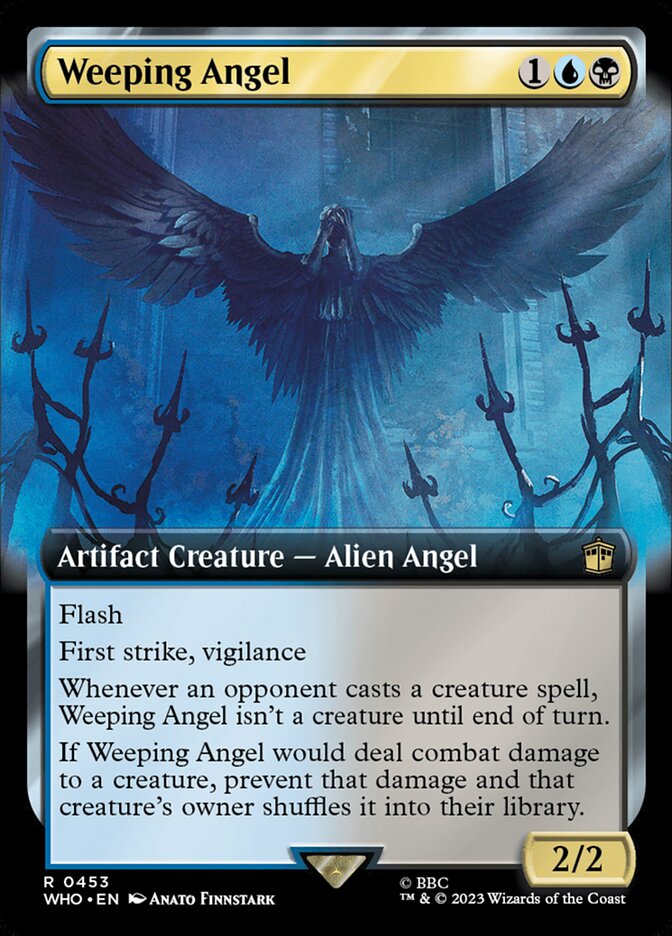 Weeping Angel (Extended Art) [Doctor Who] | Cards and Coasters CA