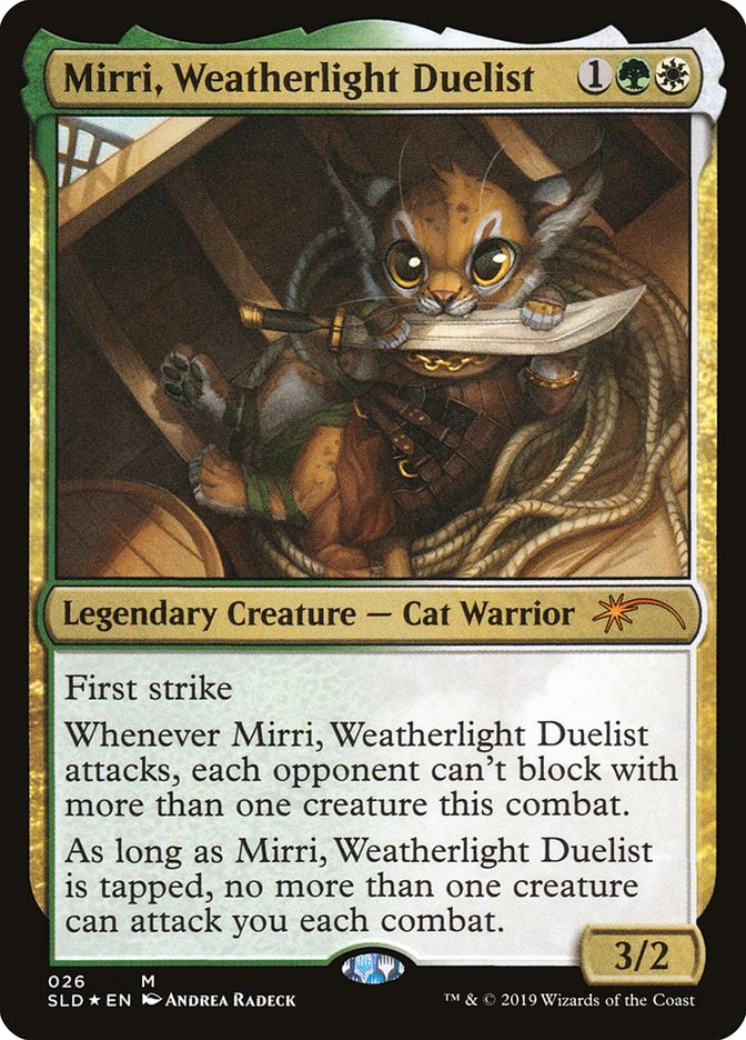 Mirri, Weatherlight Duelist [Secret Lair Drop Series] | Cards and Coasters CA