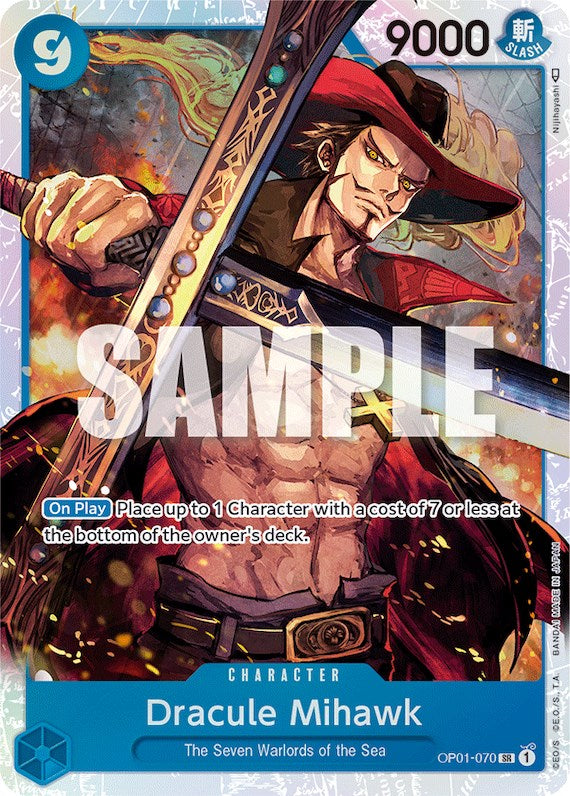 Dracule Mihawk [Romance Dawn] | Cards and Coasters CA