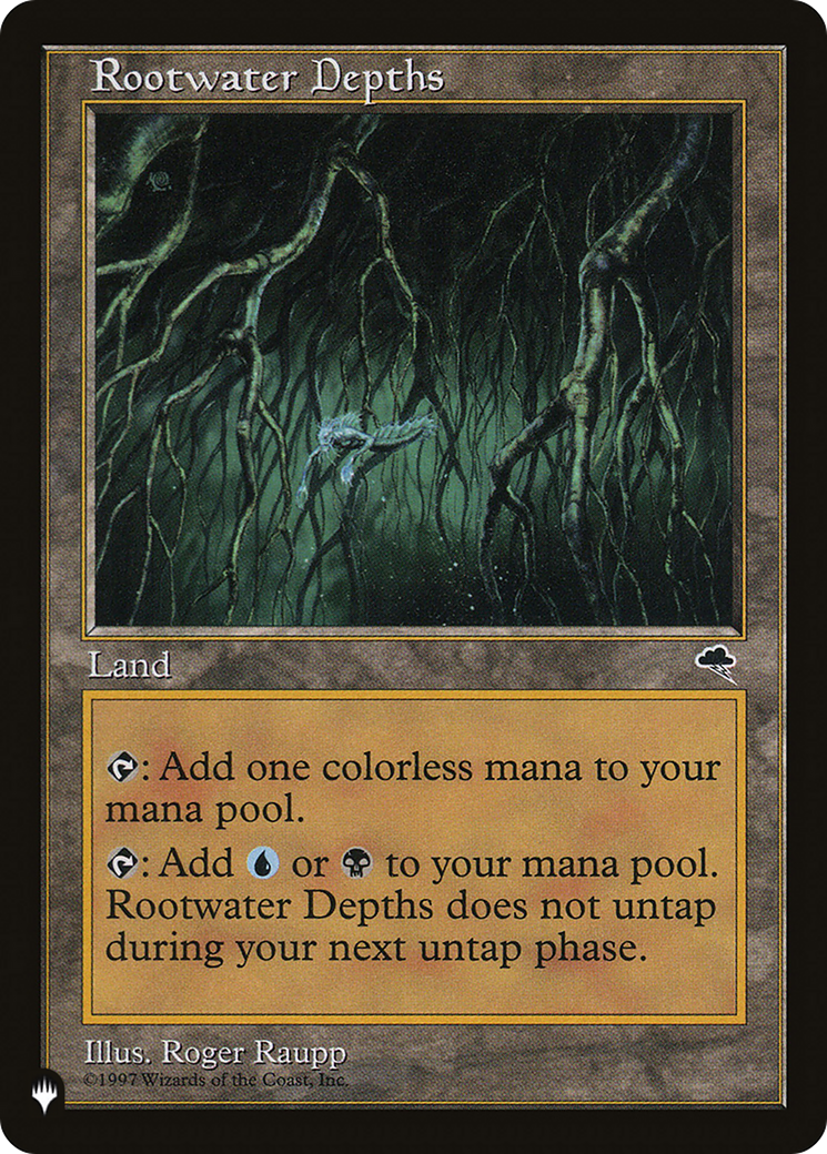 Rootwater Depths [The List] | Cards and Coasters CA