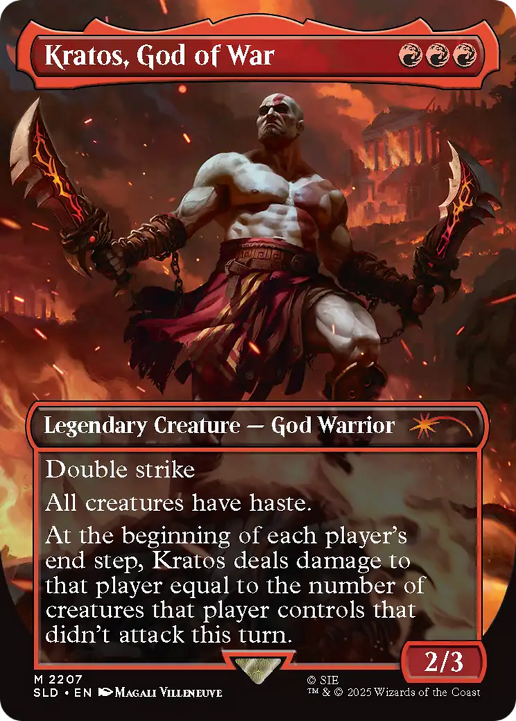 Kratos, God of War [Secret Lair Drop Series] | Cards and Coasters CA