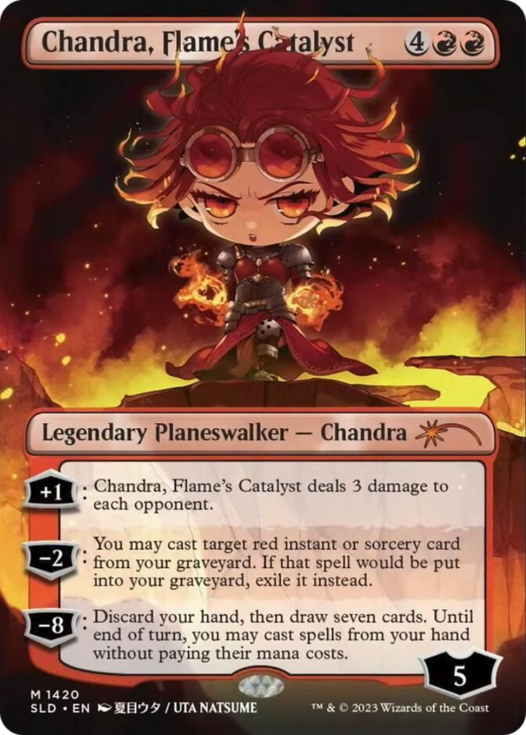 Chandra, Flame's Catalyst (Rainbow Foil) [Secret Lair Drop Series] | Cards and Coasters CA