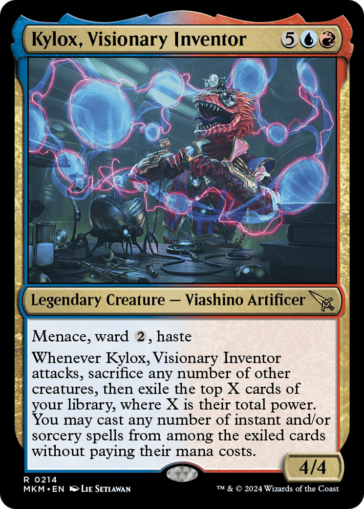 Kylox, Visionary Inventor [Murders at Karlov Manor] | Cards and Coasters CA