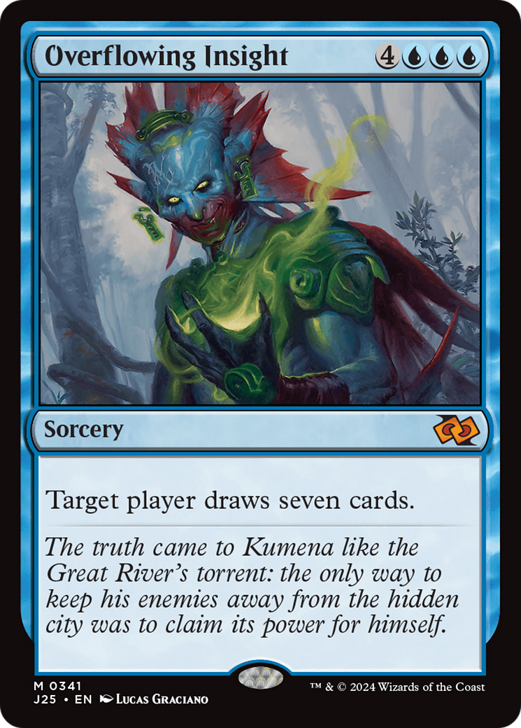 Overflowing Insight [Foundations Jumpstart] | Cards and Coasters CA