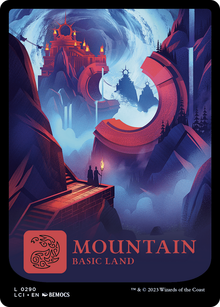 Mountain (0290) [The Lost Caverns of Ixalan] | Cards and Coasters CA