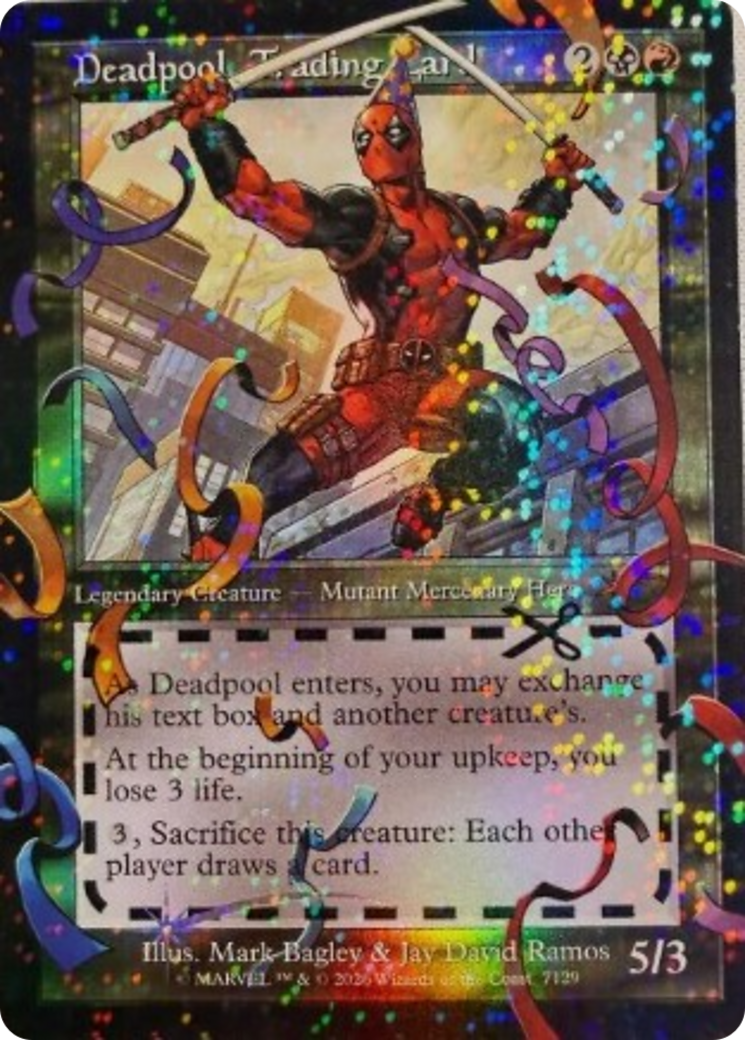 Deadpool, Trading Card (7127) [Secret Lair Drop Series] | Cards and Coasters CA