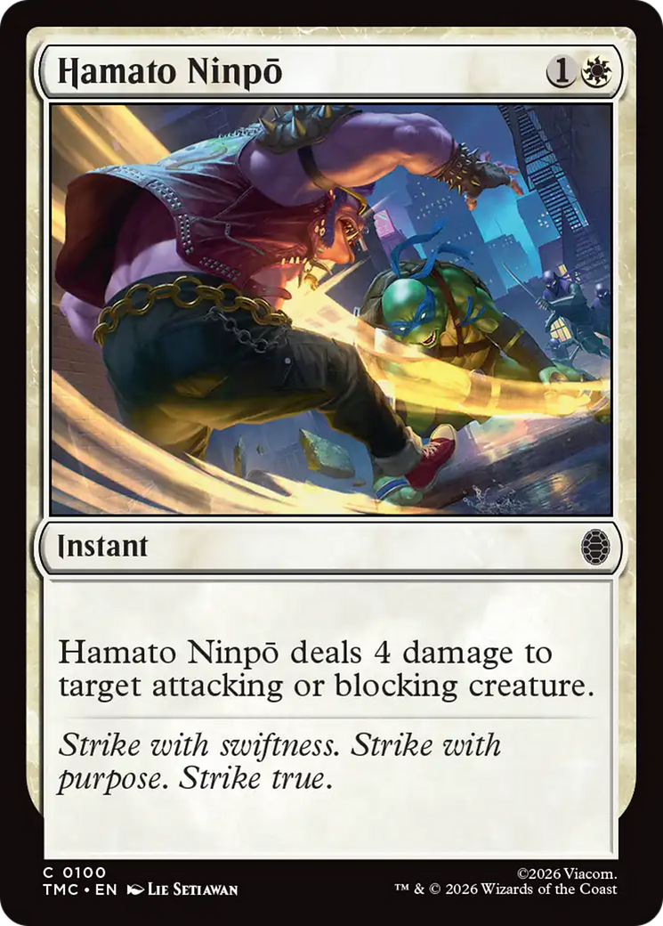 Hamato Ninpo [Teenage Mutant Ninja Turtles Commander] | Cards and Coasters CA