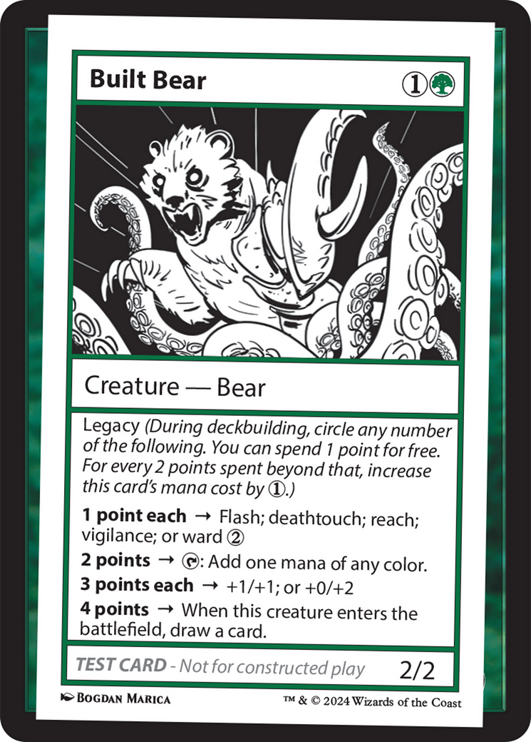 Built Bear [Mystery Booster 2 Playtest Cards] | Cards and Coasters CA