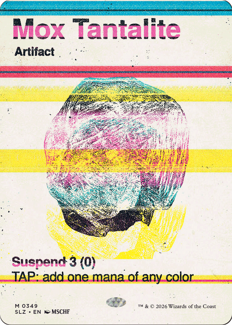 Mox Tantalite (0349) [Secret Lair x MSCHF: The Zeta Set] | Cards and Coasters CA