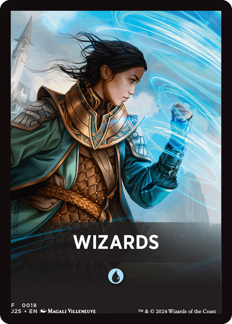 Wizards Theme Card [Foundations Jumpstart Front Cards] | Cards and Coasters CA