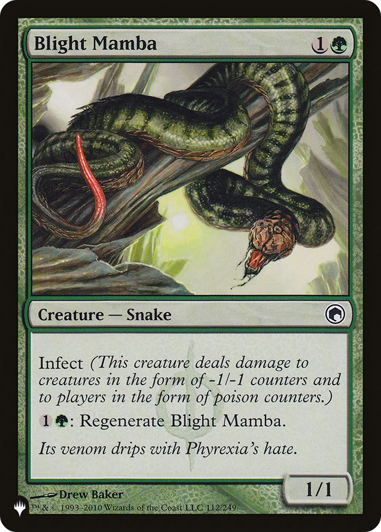 Blight Mamba [The List] | Cards and Coasters CA