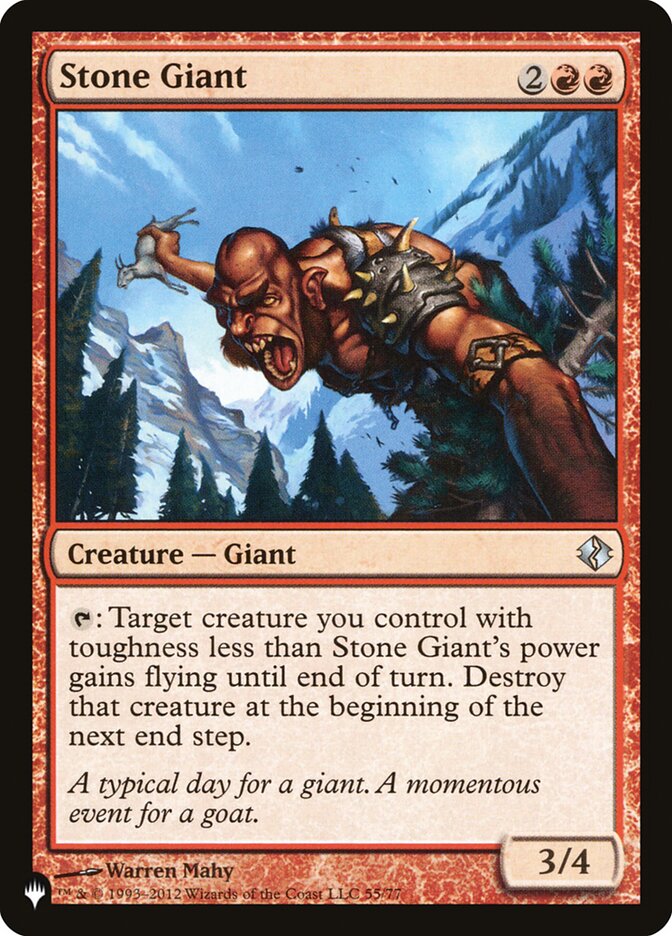 Stone Giant [The List] | Cards and Coasters CA