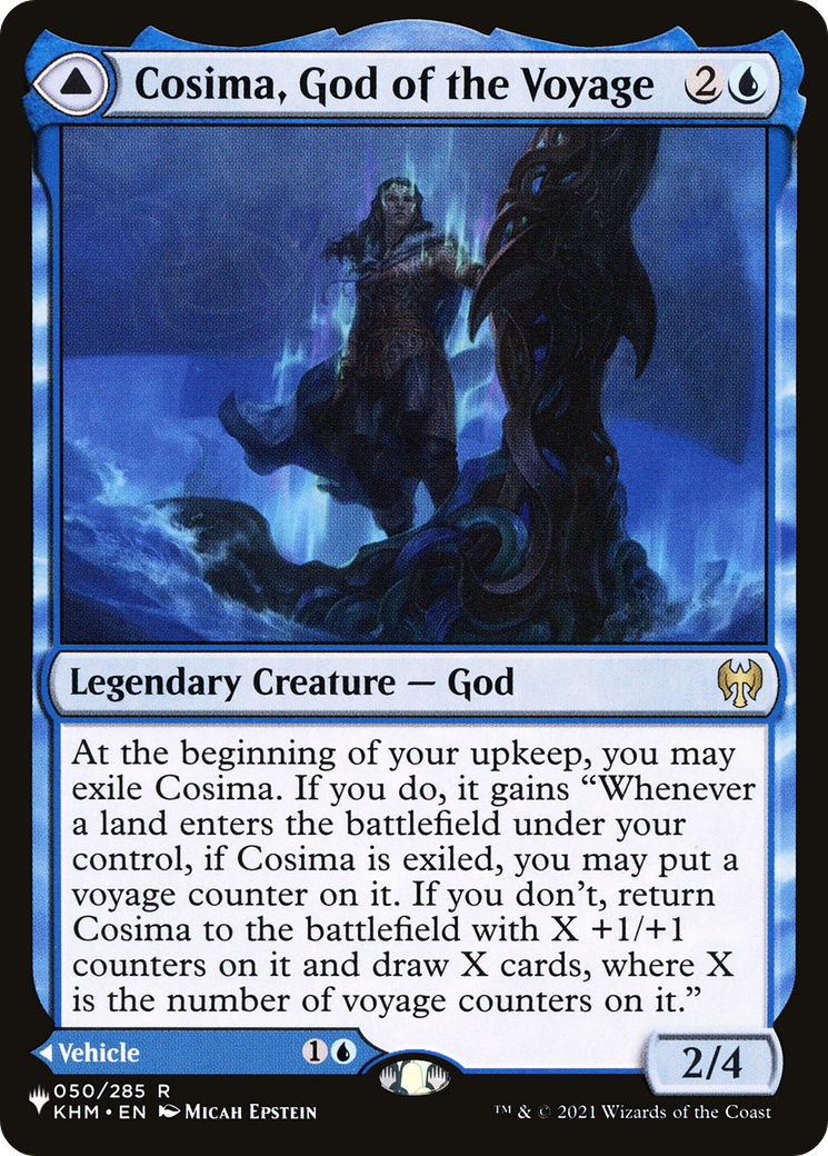 Cosima, God of the Voyage // The Omenkeel [Secret Lair: From Cute to Brute] | Cards and Coasters CA