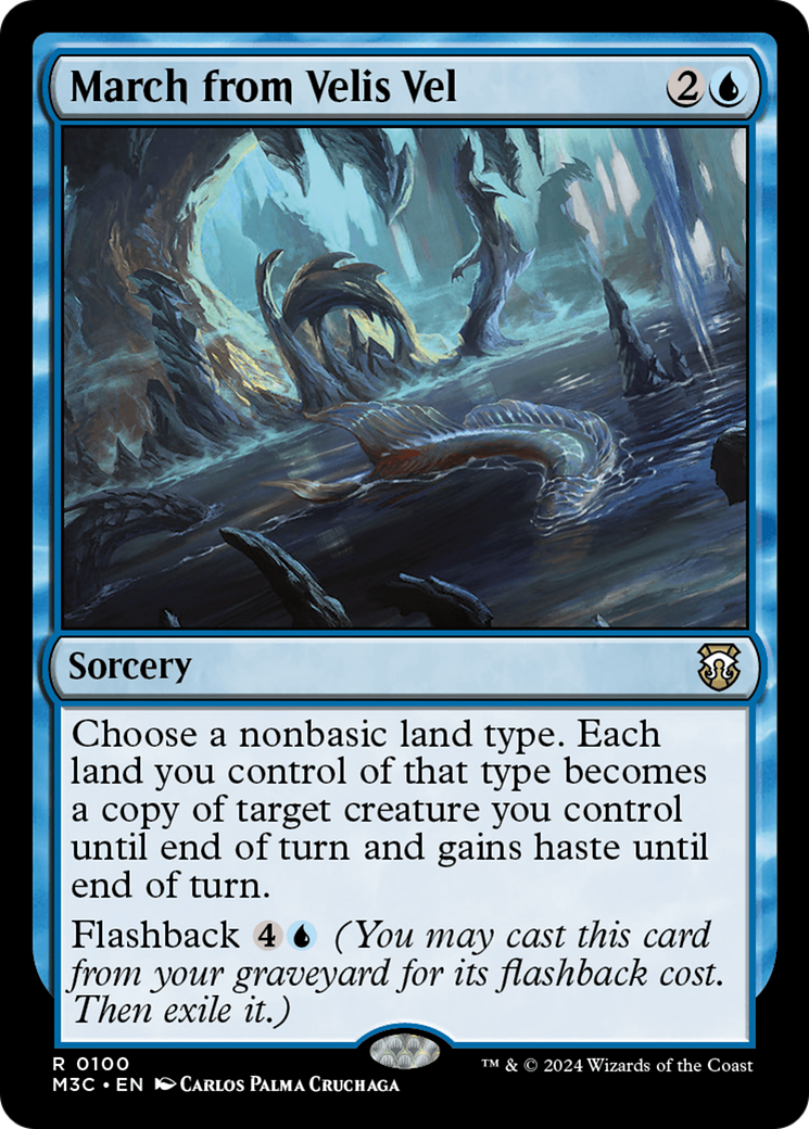 March from Velis Vel [Modern Horizons 3 Commander] | Cards and Coasters CA