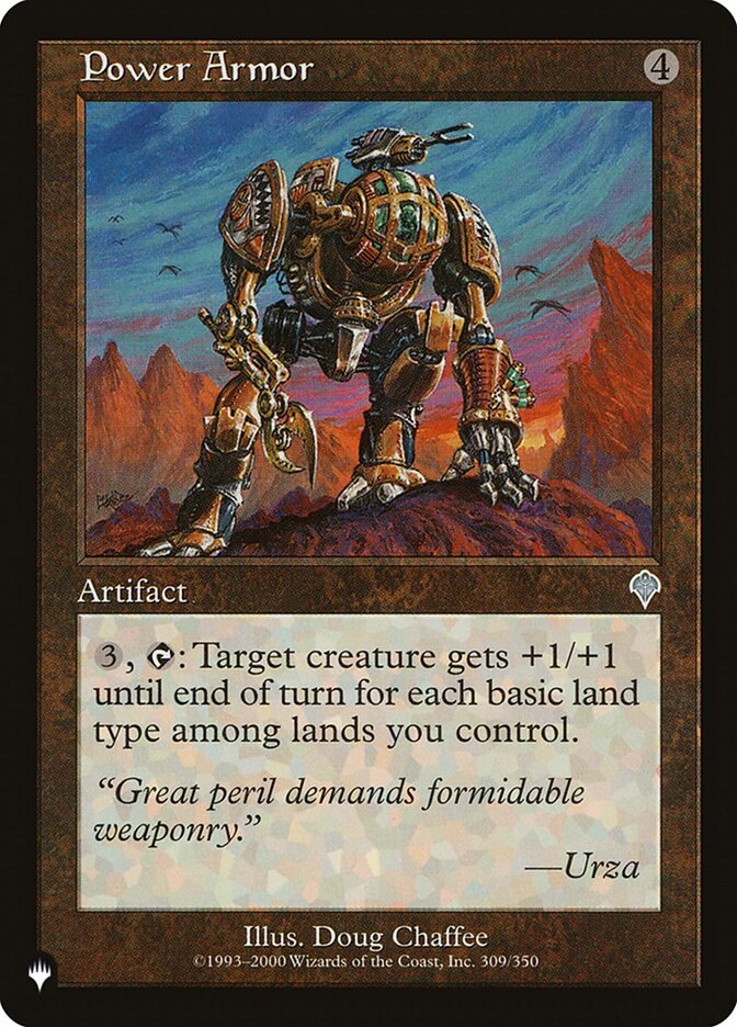 Power Armor [The List] | Cards and Coasters CA