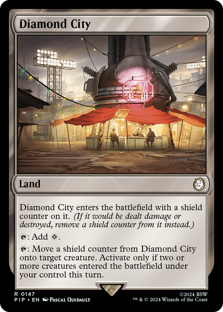Diamond City [Fallout] | Cards and Coasters CA