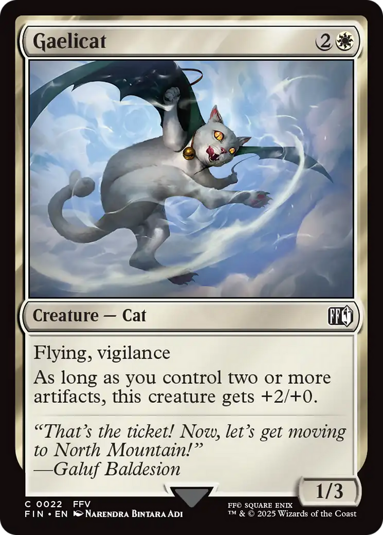 Gaelicat [FINAL FANTASY] | Cards and Coasters CA