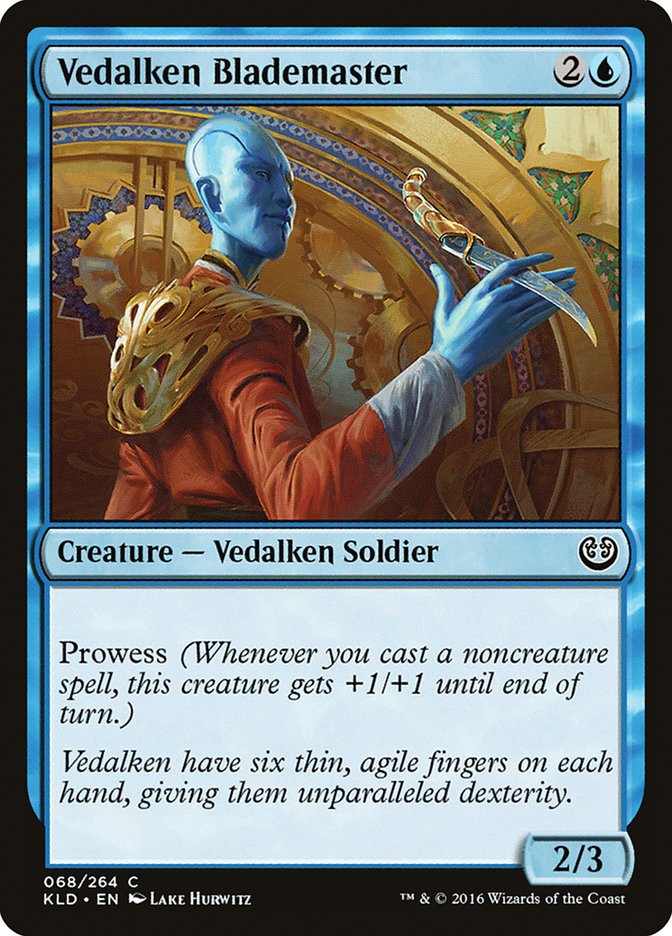 Vedalken Blademaster [Kaladesh] | Cards and Coasters CA