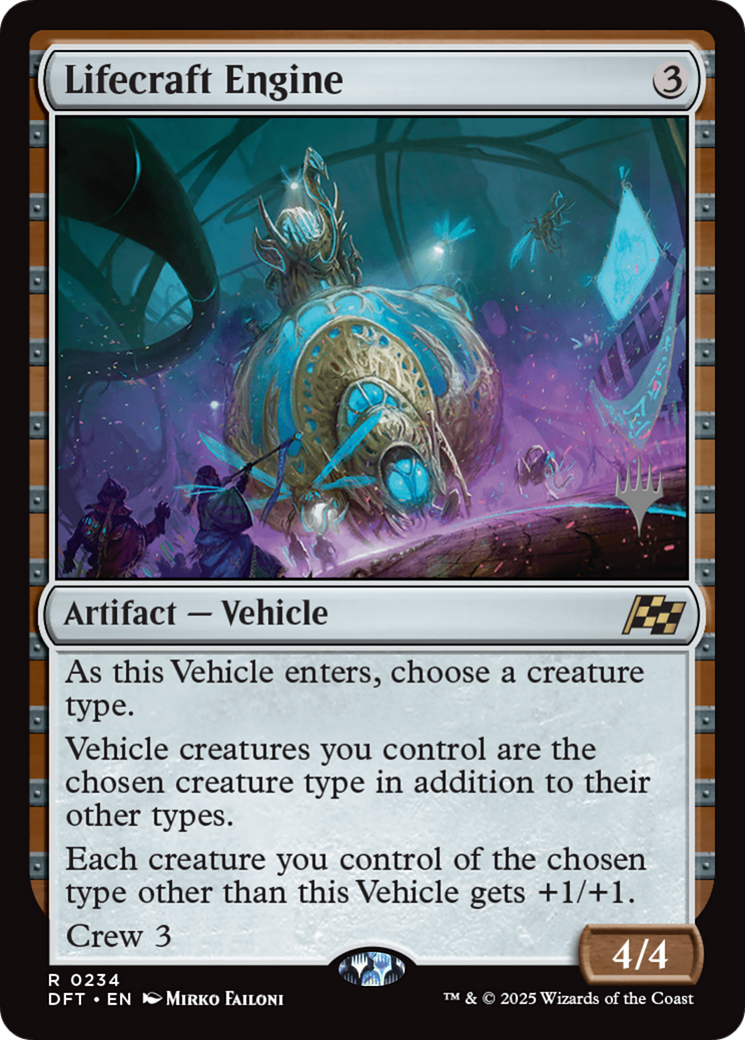 Lifecraft Engine (Promo Pack) [Aetherdrift Promos] | Cards and Coasters CA