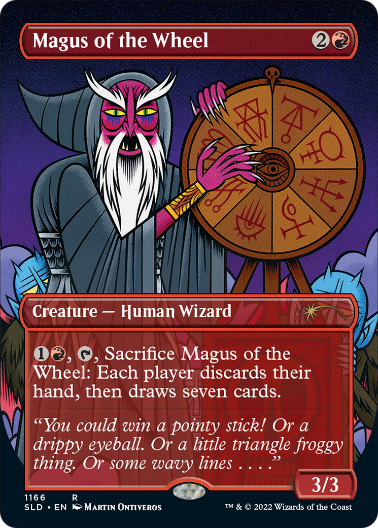 Magus of the Wheel (Borderless) [Secret Lair Drop Series] | Cards and Coasters CA